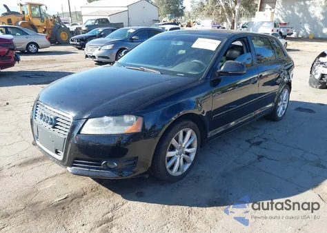 2009 Audi A3 2.0T z USA, uszkodzony, nr VIN WAUHE78PX9A089191